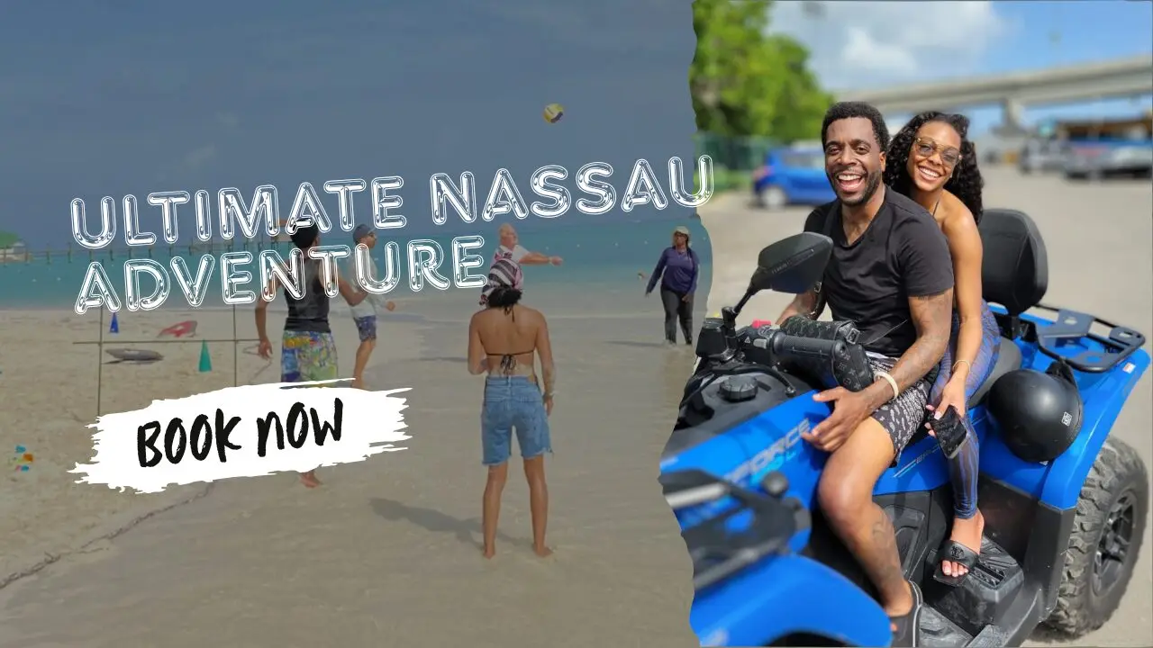 ATV and speedboat combo adventure Nassau Bahamas